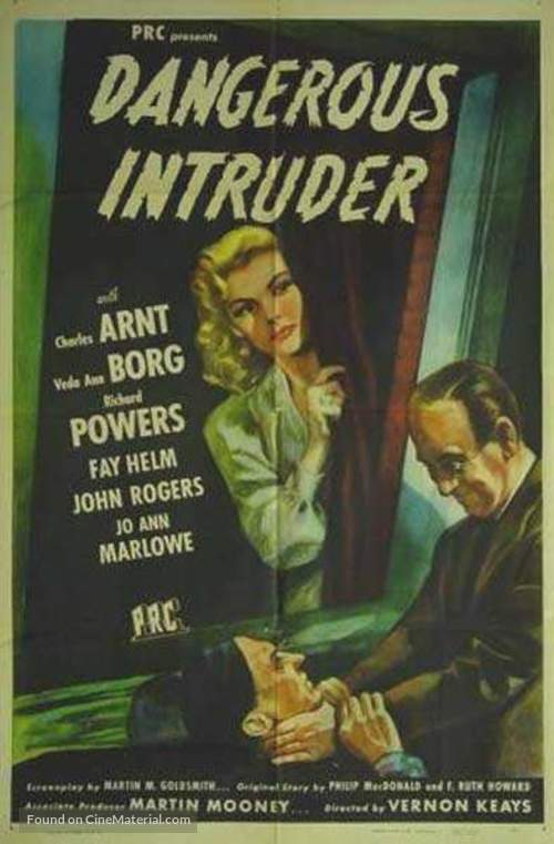 Dangerous Intruder - Movie Poster