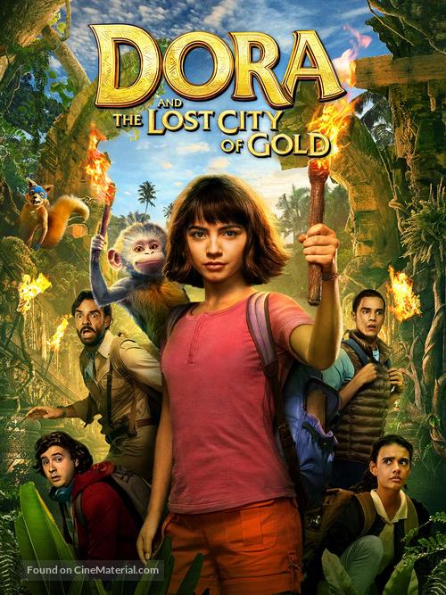 Dora and the Lost City of Gold - British Video on demand movie cover