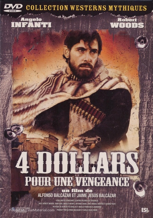 Cuatro d&oacute;lares de venganza - French DVD movie cover