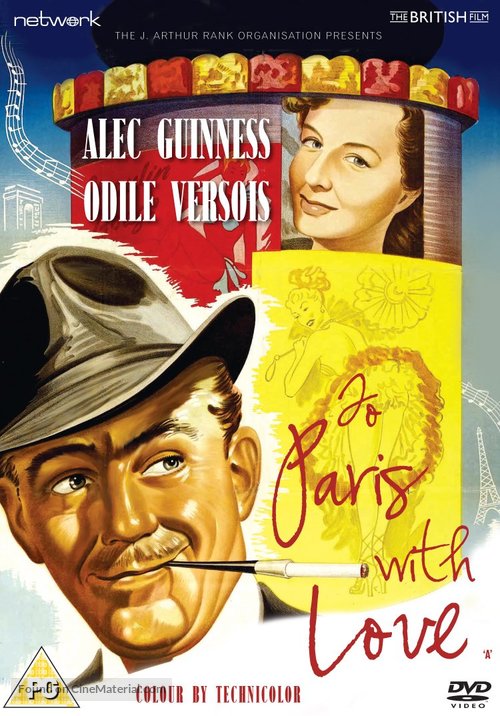 To Paris with Love - British DVD movie cover