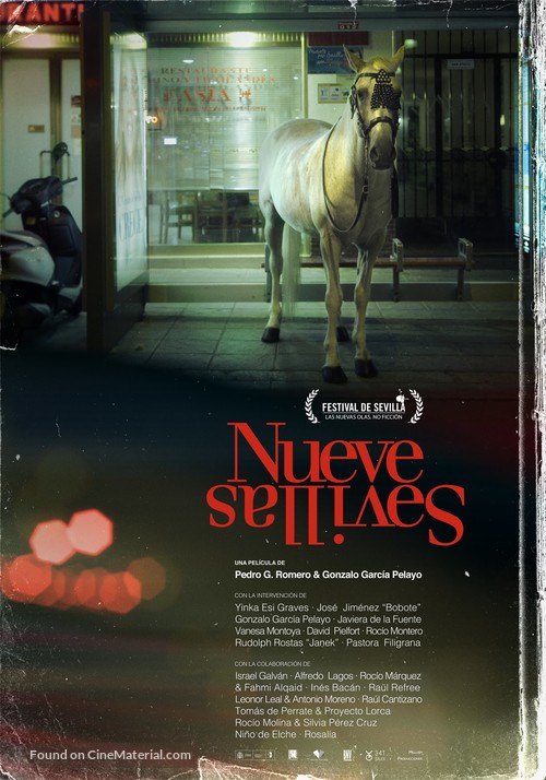 Nueve Sevillas - Spanish Movie Poster