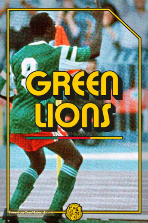 Green Lions - British Movie Poster