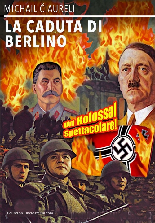 Padeniye Berlina - Italian DVD movie cover
