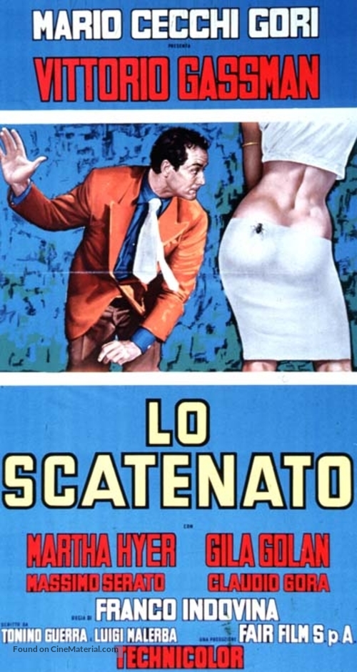 Lo scatenato - Italian Movie Poster