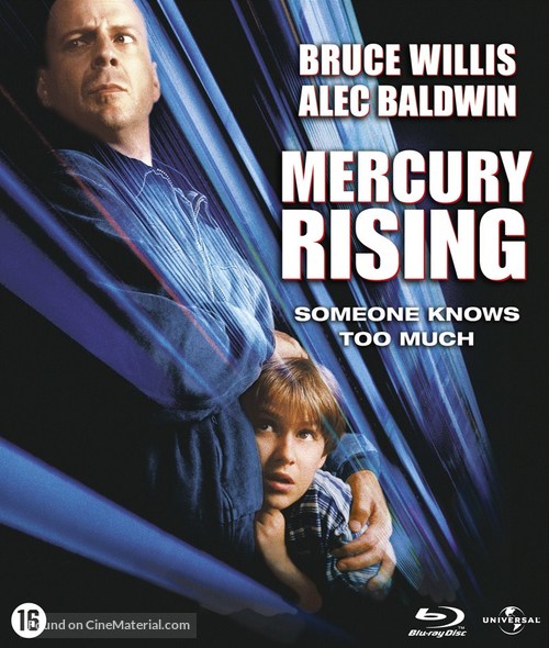 Mercury Rising - Dutch Blu-Ray movie cover