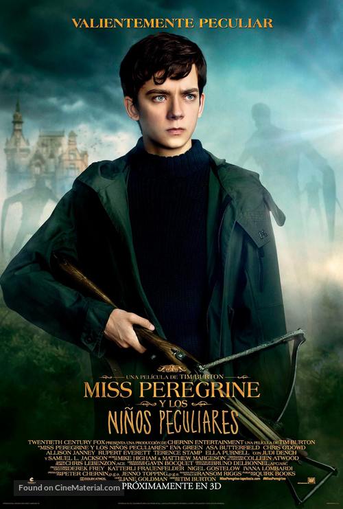 Miss Peregrine&#039;s Home for Peculiar Children - Mexican Movie Poster