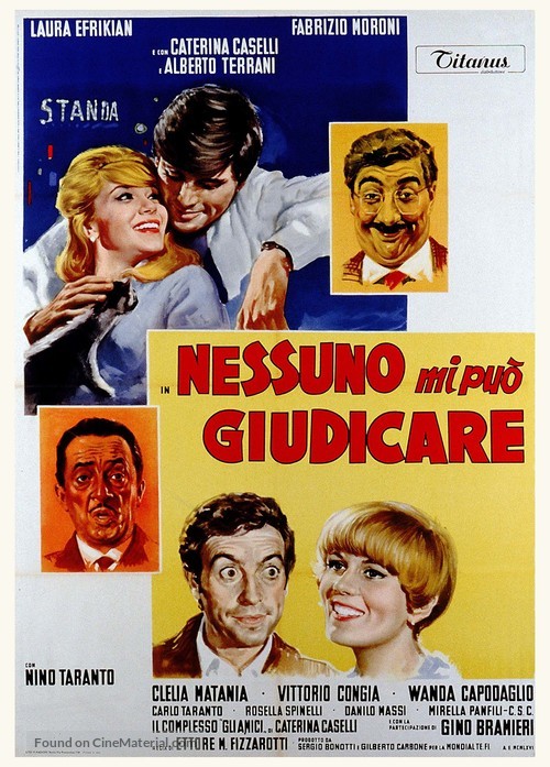 Nessuno mi pu&ograve; giudicare - Italian Movie Poster