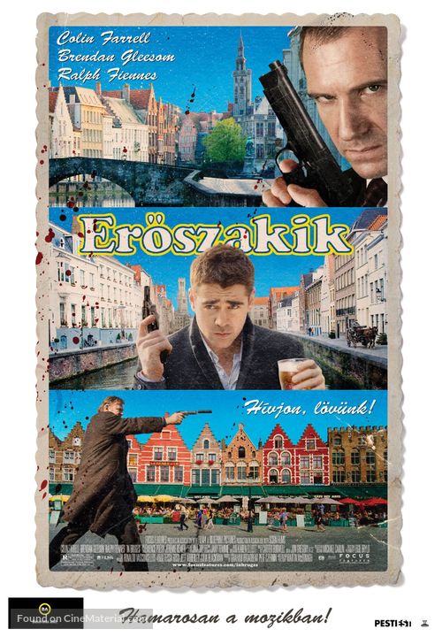 In Bruges - Hungarian Movie Poster