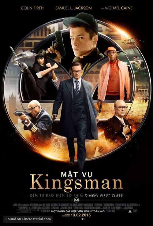 Kingsman: The Secret Service - Vietnamese Movie Poster