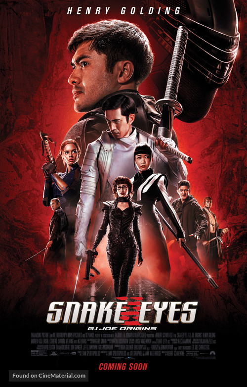 Snake Eyes: G.I. Joe Origins - International Movie Poster