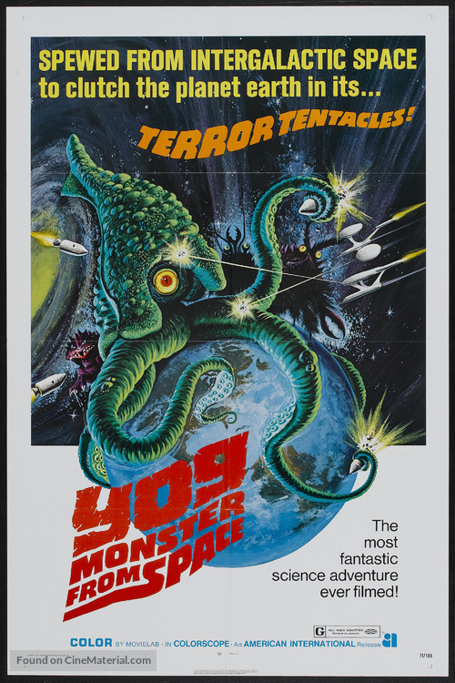 Space Amoeba - Theatrical movie poster