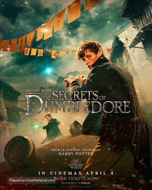 Fantastic Beasts: The Secrets of Dumbledore - British Movie Poster