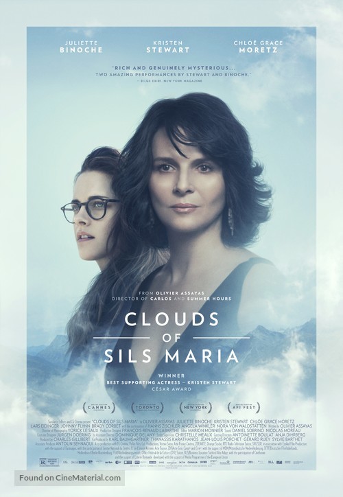 Clouds of Sils Maria - Movie Poster