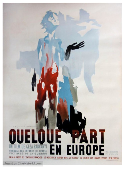 Valahol Eur&oacute;p&aacute;ban - French Movie Poster