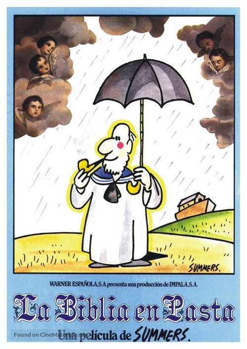La biblia en pasta - Spanish Movie Poster