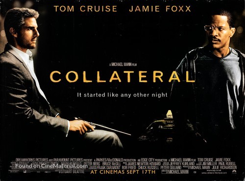 Collateral - British Advance movie poster
