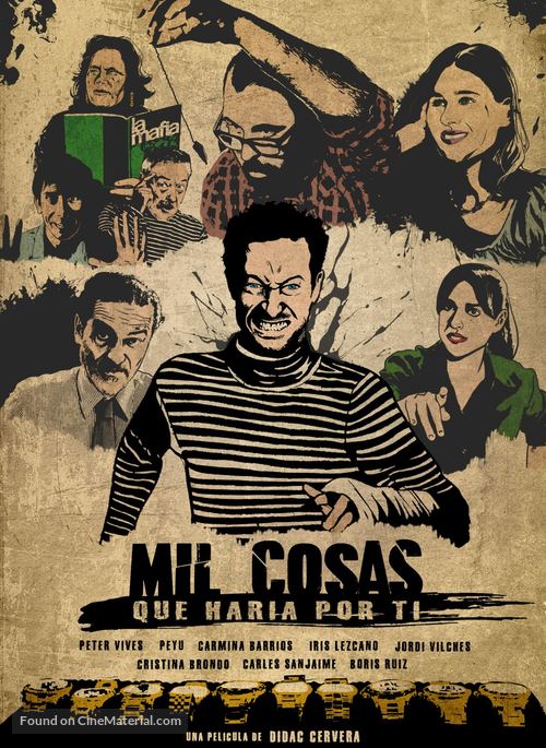 Mil coses que faria per tu - Spanish Movie Poster