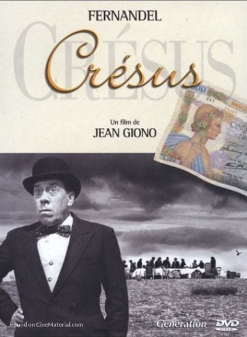 Cr&egrave;sus - French DVD movie cover