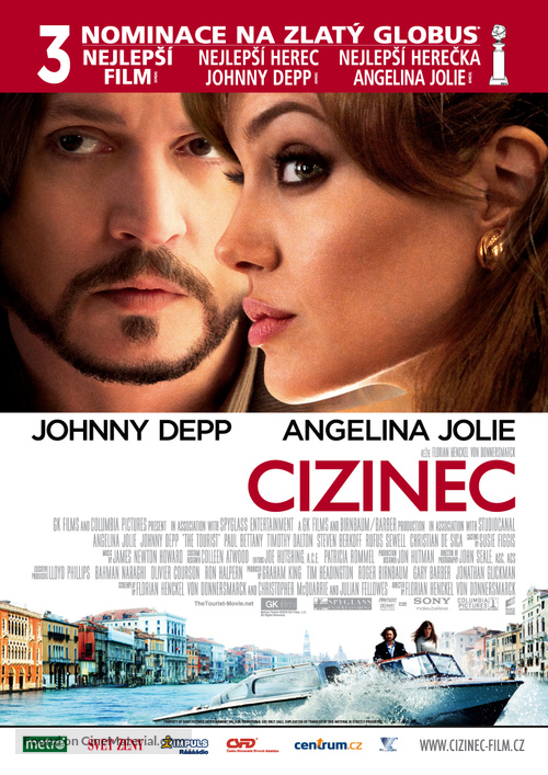 The Tourist - Czech Movie Poster