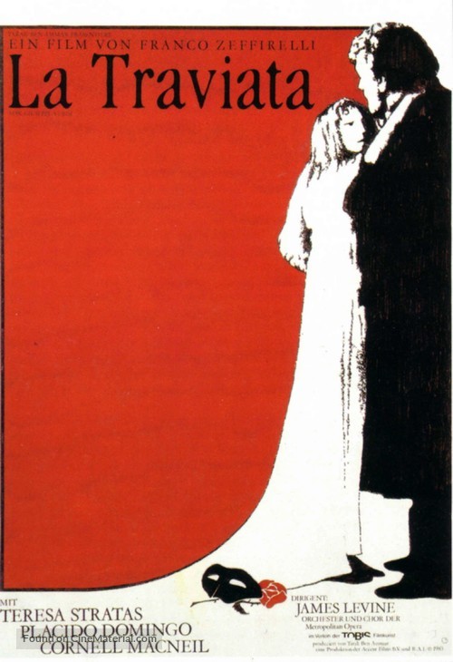 La traviata - German Movie Poster