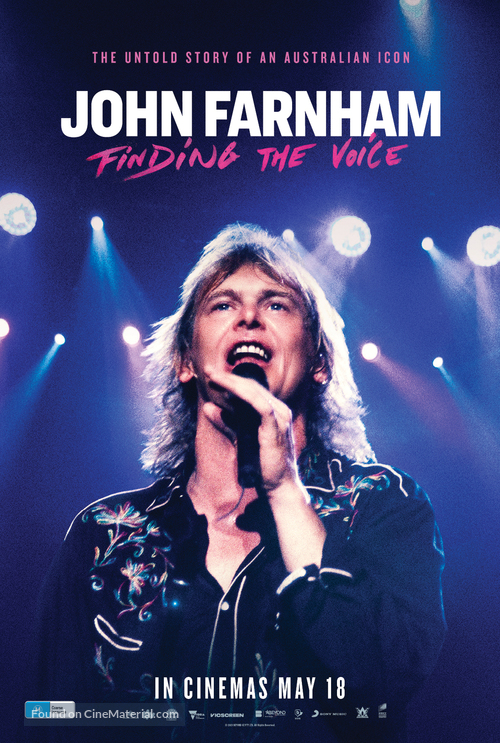 John Farnham: Finding the Voice - Australian Movie Poster