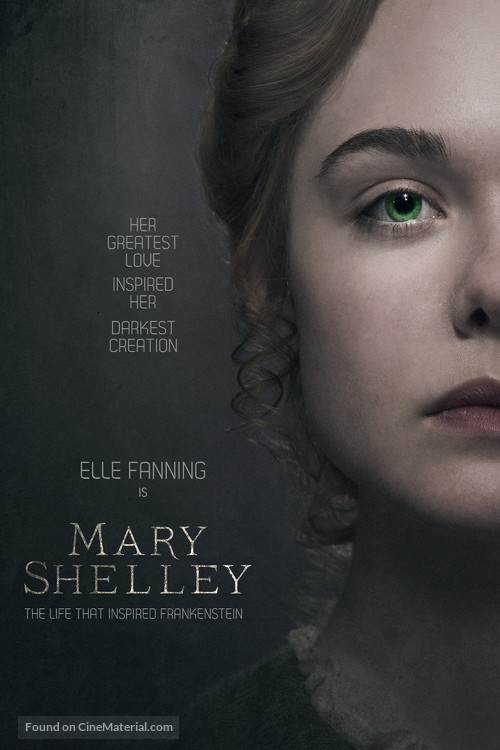 Mary Shelley - Canadian Movie Cover