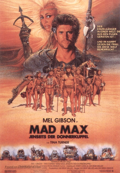 Mad Max Beyond Thunderdome - German Movie Poster