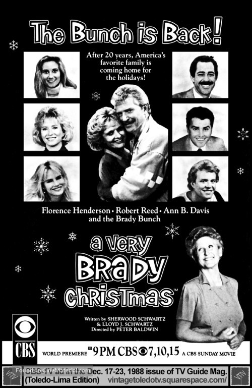 A Very Brady Christmas - poster