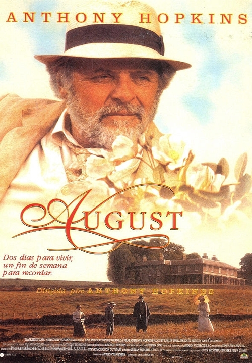 August - Spanish Movie Poster