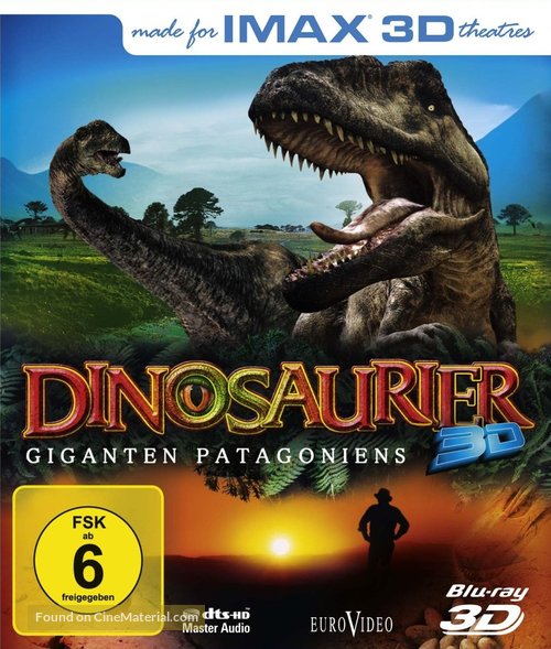 Dinosaurs: Giants of Patagonia - German Blu-Ray movie cover