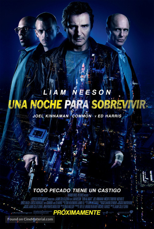 Run All Night - Argentinian Movie Poster