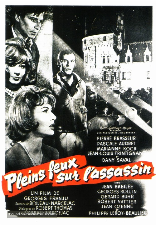 Pleins feux sur l&#039;assassin - French Movie Poster