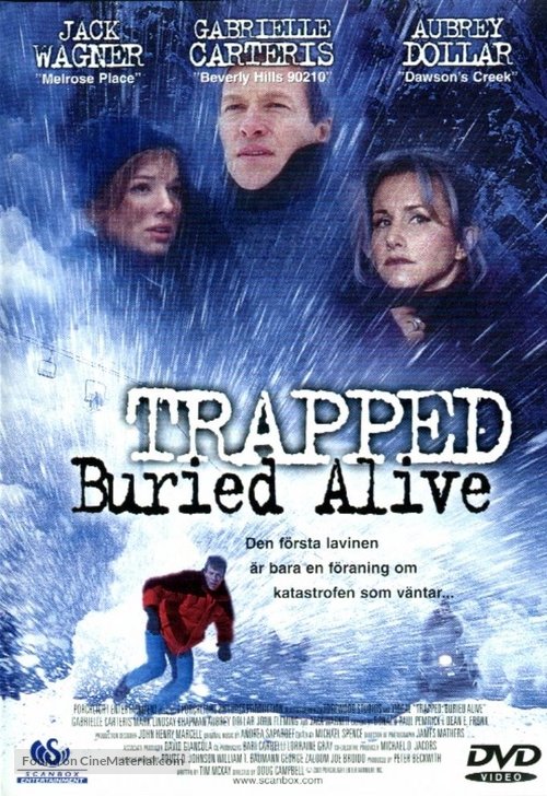 Trapped: Buried Alive - Swedish Movie Cover