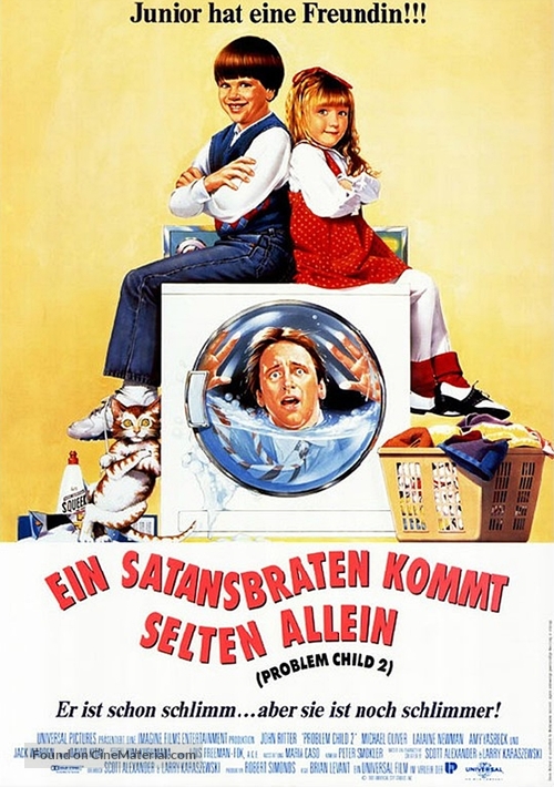 Problem Child 2 - German Movie Poster