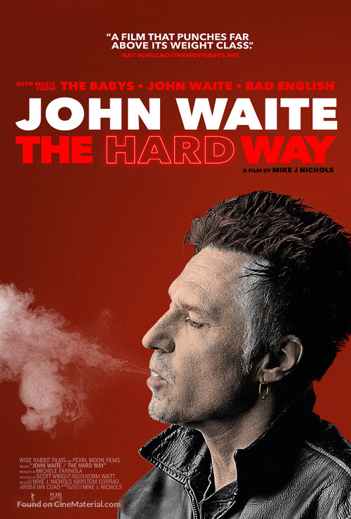 John Waite - The Hard Way - Movie Poster