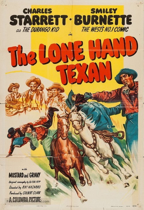 The Lone Hand Texan - Movie Poster
