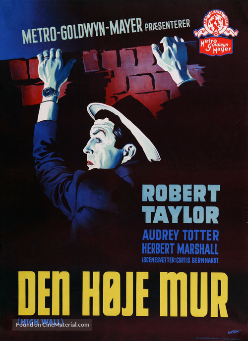 High Wall - Danish Movie Poster