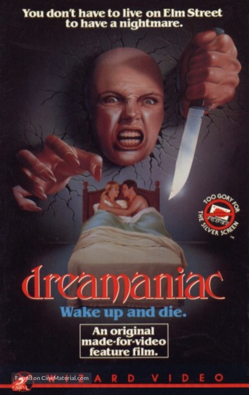 Dreamaniac - VHS movie cover
