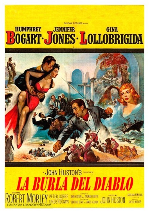 Beat the Devil - Spanish Movie Poster