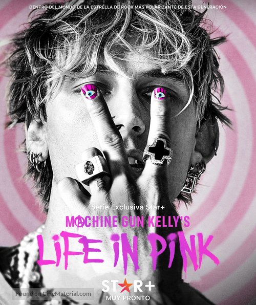 Machine Gun Kelly&#039;s Life in Pink - Argentinian Movie Poster