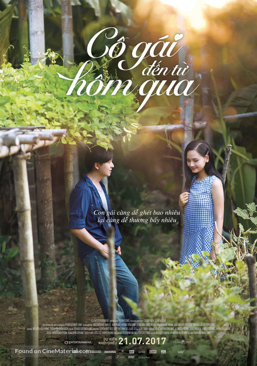 Co gai den tu hom qua - Vietnamese Movie Poster