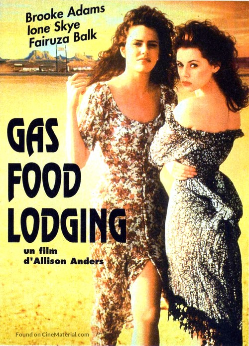 Gas, Food Lodging - French Movie Poster