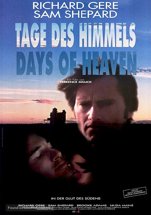 Days of Heaven - German Movie Poster