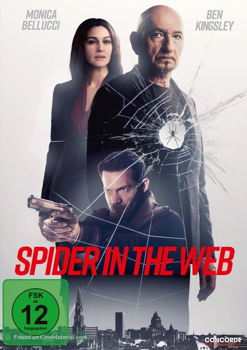 Spider in the Web - German DVD movie cover