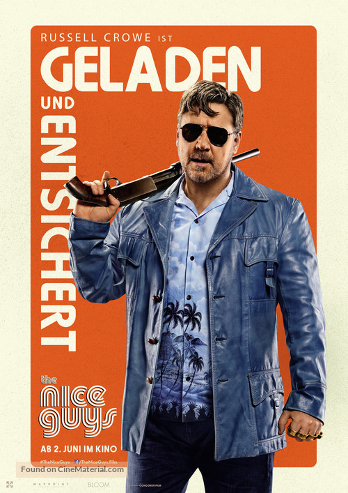 The Nice Guys - German Movie Poster