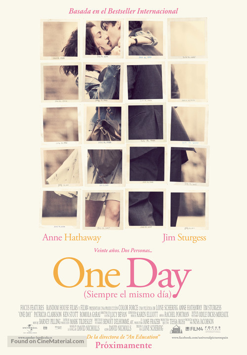 One Day - Spanish Movie Poster
