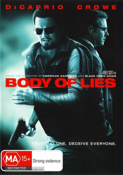 Body of Lies - Australian DVD movie cover