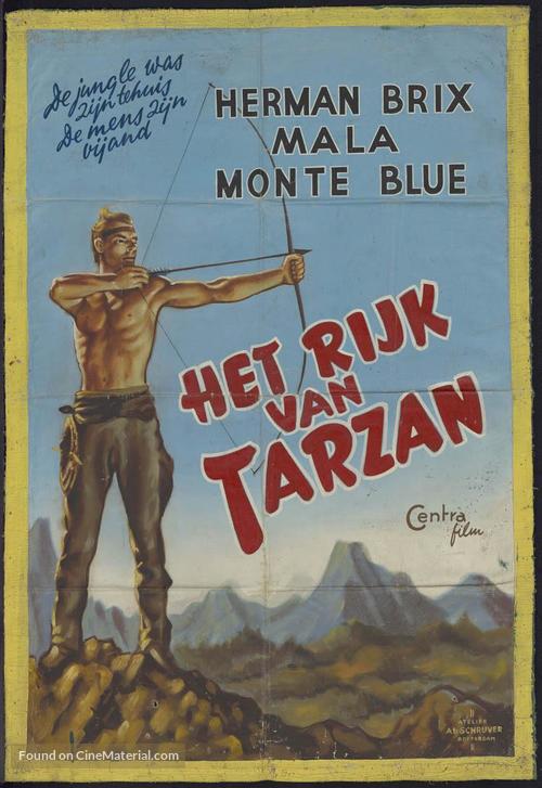 Hawk of the Wilderness - Dutch Movie Poster