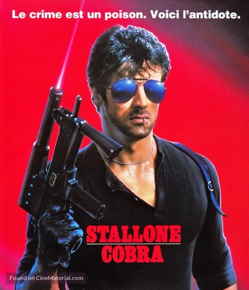 Cobra - French Blu-Ray movie cover