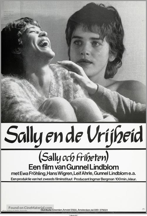 Sally och friheten - Dutch Movie Poster